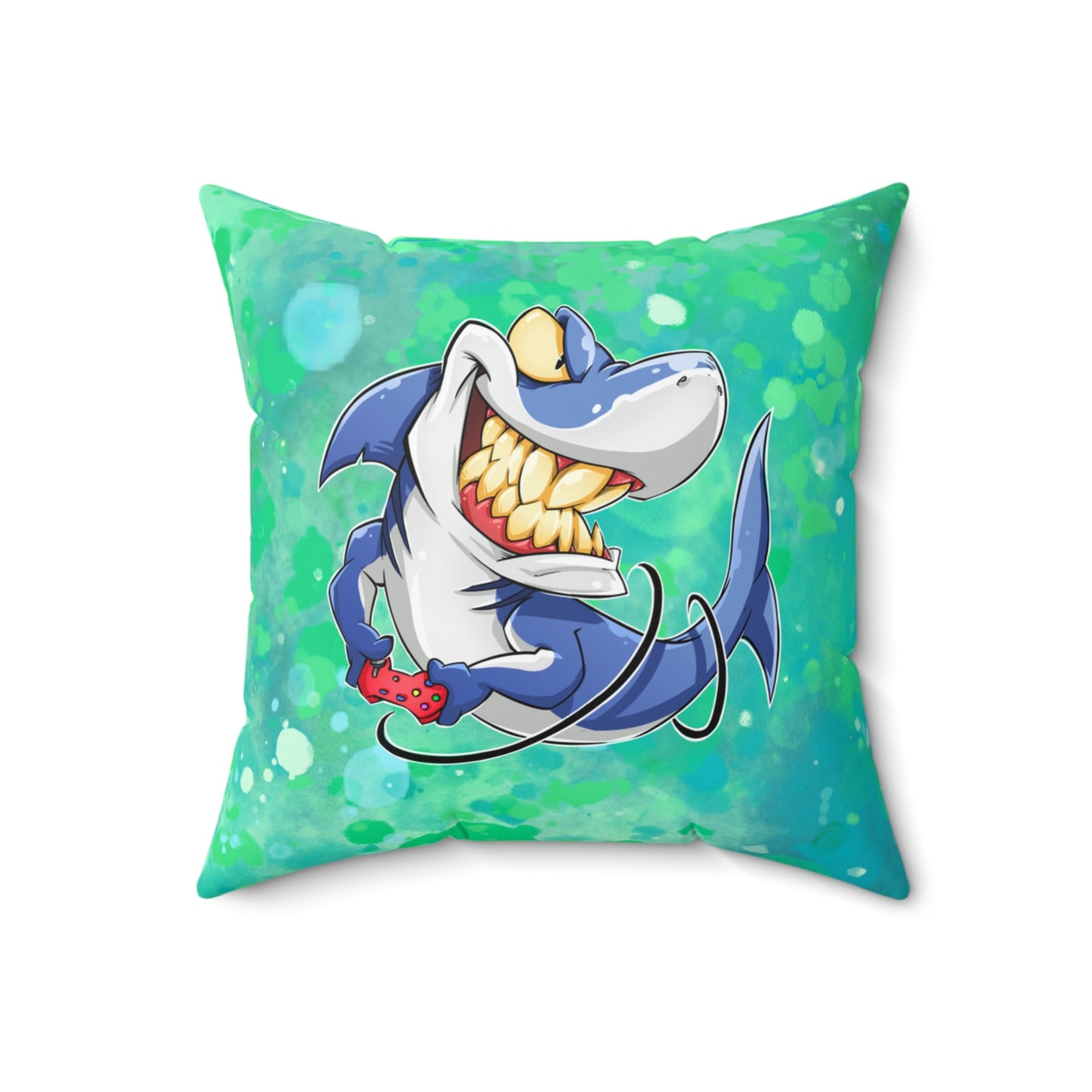 Gamers Personalized Double Sided Faux Suede Square Pillow